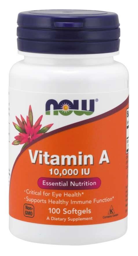 Vitamin A Capsules - 10,000 IU / 100 caps