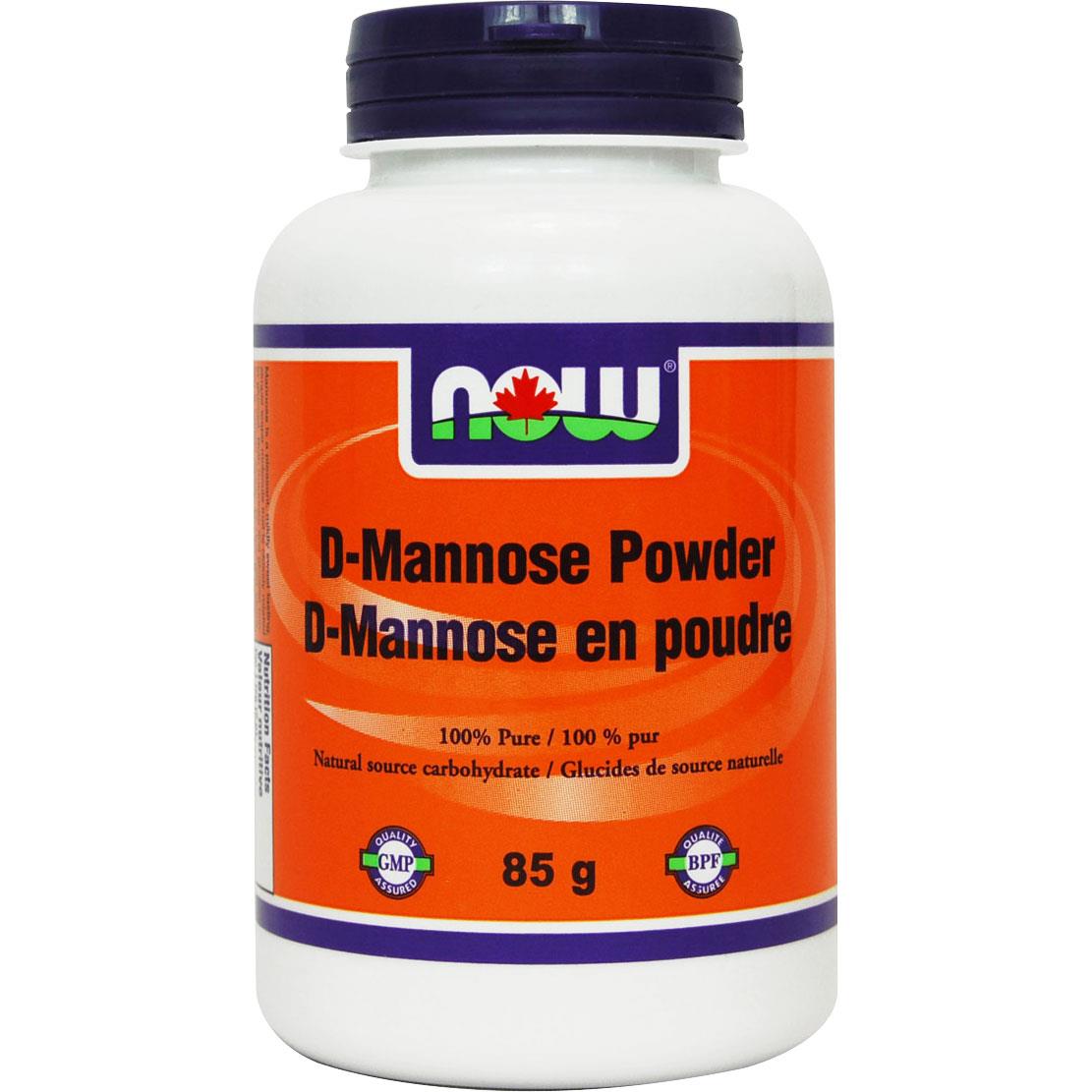 Now D-Mannose Powder - 85g - Homegrown Foods, Stony Plain