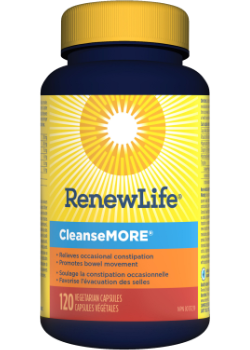 RENEW LIFE CLEANSEMORE COLON SUPPORT, 120CAPS