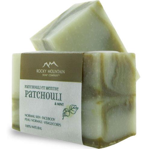 Rocky Mountain Soap Company Soap (Patchouli with Mint) - Bar - Homegrown Foods, Stony Plain