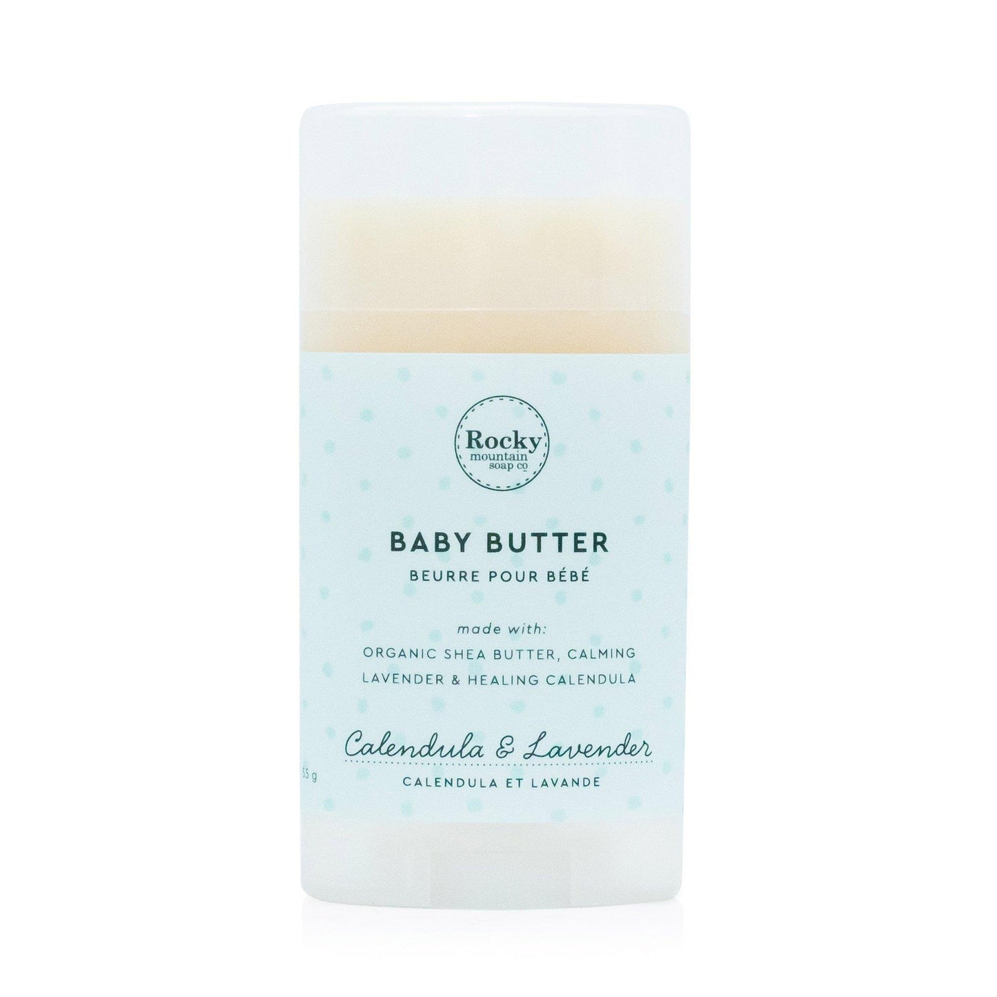 ROCKY MOUNTAIN SOAP Baby Butter Calendula & Lavender - 55g